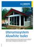 Uterumssystem Aluwhite Isoler