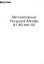 Reviderad 2008-01-22. Servicemanual Foxguard Alkolås A1,A2 och A3