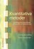 3. Kvantitativa metoder