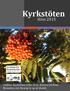 Kyrkstöten. Höst 2015. Artiklar: Kyrkstöten fyller 30 år, Körresa till Rom, Bymarken och Järstorp är nu ett distrikt