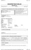 SÄKERHETSDATABLAD. MedicWay 32. Omarbetad: 2007-01-18 Internt nr: Ersätter datum: 1. NAMNET PÅ ÄMNET/PREPARATET OCH BOLAGET/FÖRETAGET