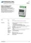 PDS2-V Ventilation/Allmän Regulator med Modbus Kommunikation