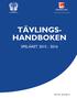 TÄVLINGS- HANDBOKEN SPELÅRET 2015-2016 SHF /RL/ 2015-08-16