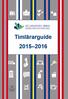 Timlärarguide 2015 2016