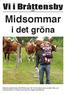 Vi i Bråttensby. Midsommar. i det gröna