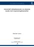 EXAMENSARBETE. Industriellt inköpsbeteende, en empirisk studie inom exponeringsbranschen. Alexander Leismo. Civilingenjörsexamen Industriell ekonomi