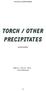 TORCH / OTHER PRECIPITATES