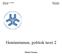 Hemtentamen, politisk teori 2