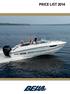 www.bellaboats.fi Open Boats Day Cruisers Hardtop Boats Cabin Boats