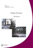 Beställare: Norrköpings kommun Stadsbyggnadskontoret, fysisk planering. Södra Vrinnevi. - Skötselplan