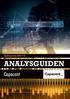 Uppdragsanalys 2015-11-19 ANALYSGUIDEN. Capacent