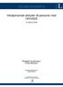 EXAMENSARBETE. Vårdpersonals attityder till personer med HIV/AIDS. En litteraturstudie. Elisabeth Gustavsson Ulrika Månsson