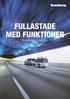 FULLASTADE MED FUNKTIONER. Brenderups SLÄPVAGNAR 2012