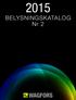 BELYSNINGSKATALOG Nr 2