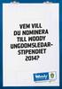 Vem vill du nominera till Woody Ungdomsledarstipendiet 2014?