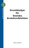Grundstadgar för Svenska Brukshundklubben