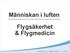 Människan i luften. Flygsäkerhet & Flygmedicin. Segelflyg Människan I Luften