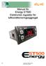 Manual för Energy ST500 Elektronisk regulator för luftkonditioneringsaggregat