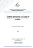 Pedagogisk dokumentation: Hur förhåller sig pedagogen till pedagogisk dokumentation i förskolan?