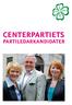 centerpartiets partiledarkandidater