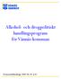 Alkohol- och drogpolitiskt handlingsprogram för Vännäs kommun