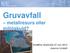 Gruvavfall. metallresurs eller miljöskuld? SveMins höstmöte 27 nov 2014 Joanna Lindahl