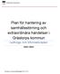Plan för hantering av samhällsstörning och extraordinära händelser i Grästorps kommun