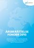 ÅRSBERÄTTELSE FONDER 2015