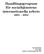 Handlingsprogram för socialtjänstens internationella arbete 2001 2004