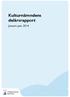 Kulturnämndens delårsrapport. Januari-juni 2014