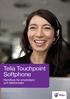 TSP-3716_1-1305. Telia Touchpoint Softphone. Handbok för användare och telefonister