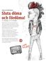 Sluta döma och fördöma!