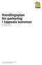 Handlingsplan för parkering i Uppsala kommun Fördjupning