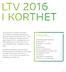 LTV 2016 i korthet. Innehåll