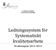 FAGERSTA KOMMUN SOCIALFÖRVALTNINGEN. Ledningssystem för Systematiskt kvalitetsarbete