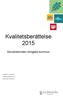 Kvalitetsberättelse 2015