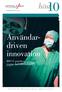 Användardriven. innovation