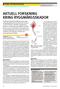 AKTUELL FORSKNING KRING RYGGMÄRGSSKADOR