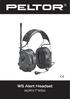 WS Alert Headset M2RX7*WS4