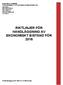 RIKTLINJER FÖR HANDLÄGGNING AV EKONOMISKT BISTÅND FÖR 2016