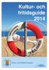 Kultur- och fritidsguide 2014