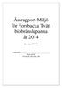 Årsrapport-Miljö för Forsbacka Tvätt biobränslepanna år 2014