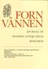 Raka eller böjda ben? : om variation bland älgarna på Nämforsens hällristningar Sjöstrand, Ylva Fornvännen 2010(105):1, s. [9]-19 : ill.