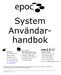 System Användarhandbok