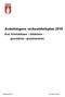 Avdelningens verksamhetsplan 2016. Avd. förskoleklass fritidshem - grundskola - grundsärskola