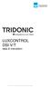 LUXCONTROL DSI V/T. data & instruktion. 2010-04 DSI V/T data & instruktion med reservation för ändringar.
