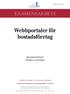 Webbportaler för bostadsföretag