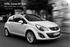 OPEL Corsa MY14,5 Specifikationer & Prislista 1 juli 2014