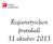 Regionstyrelsen protokoll 31 oktober 2013