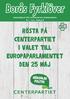 Borås Fyrklöver. MEDLEMSBLAD FÖR CENTERPARTIETS KOMMUNKRETS Nr 2-2014 - Årgång 18. Rösta på Centerpartiet i valet till Europaparlamentet Den 25 maj